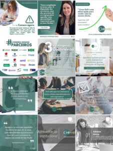 redes sociais Continental